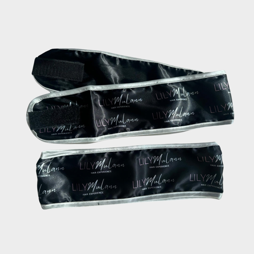 Satin Velcro Head Wrap